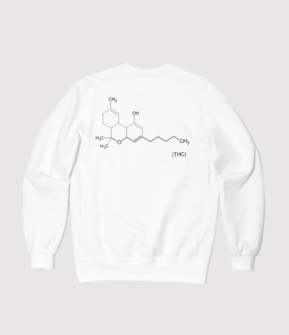 THC White Sweatshirt