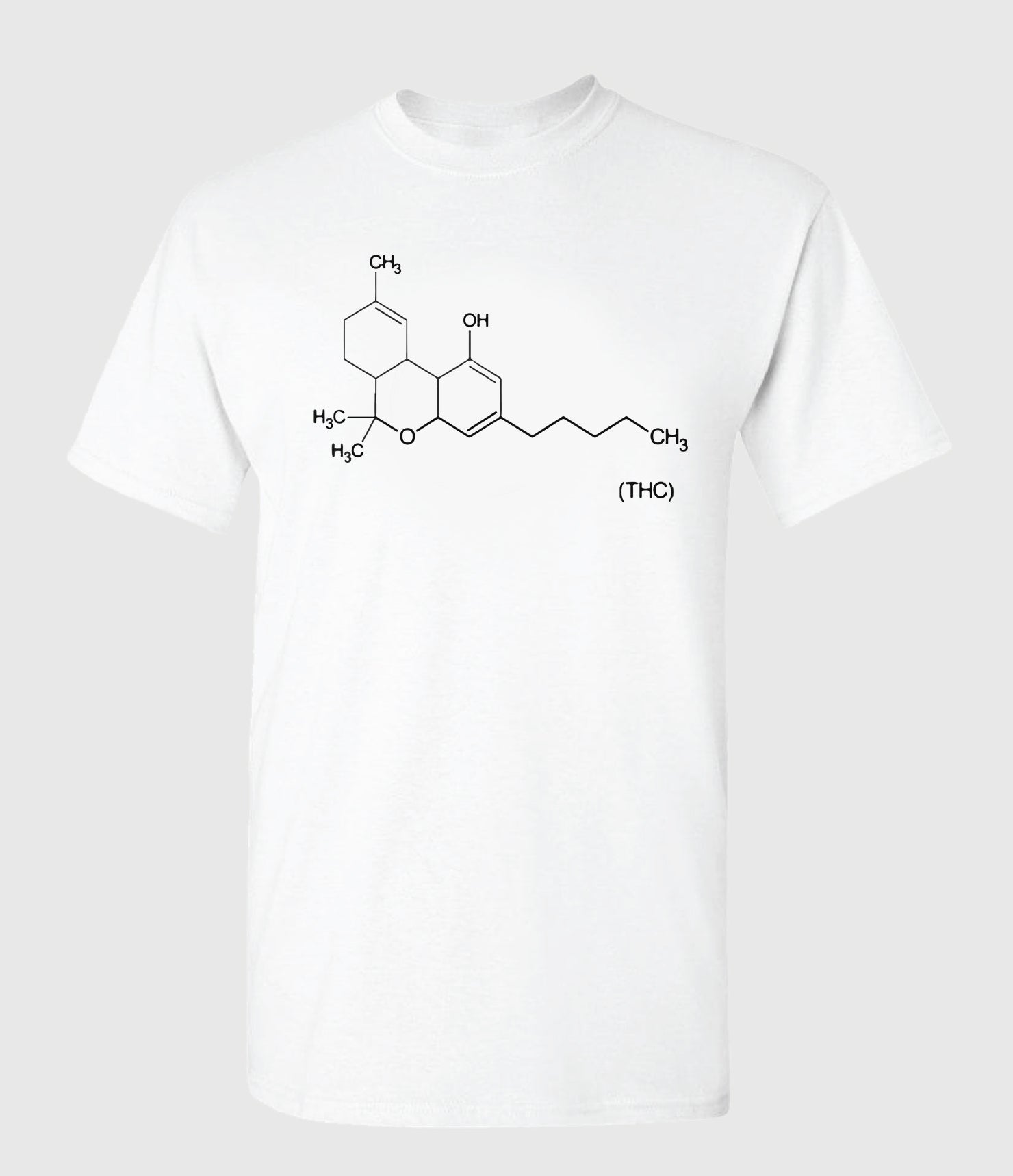 THC White Tee